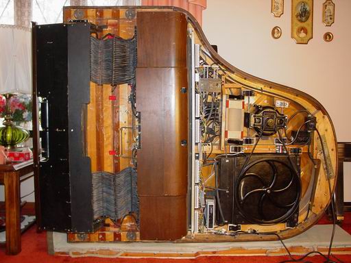 Ampico model B with system installed